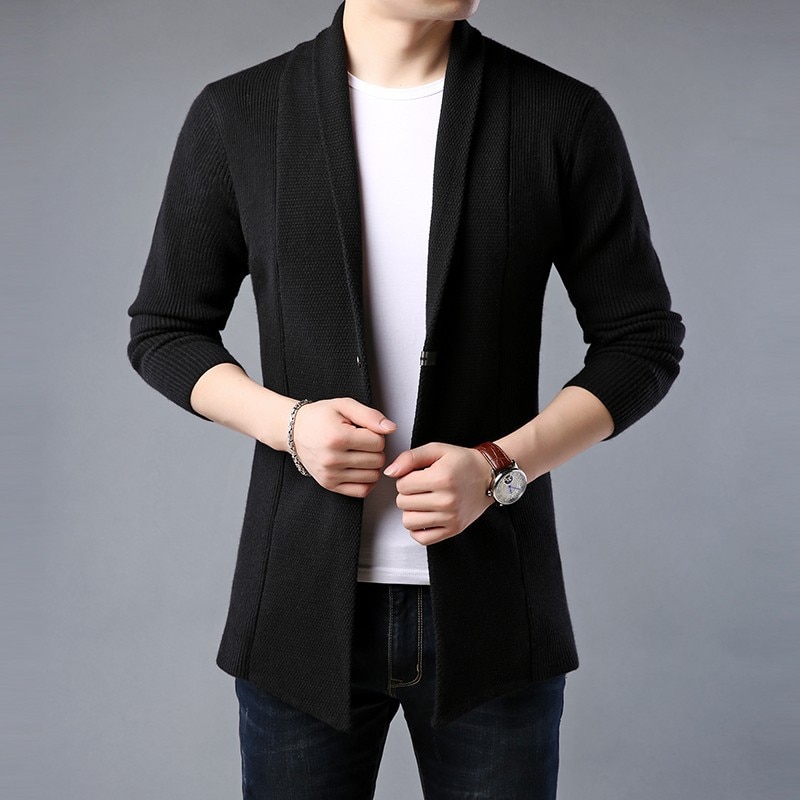 Cardigan Homme Sweaters Spring Sma..