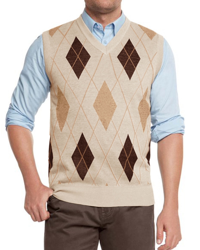 New Fashion Mens Sweater Vest Slee..