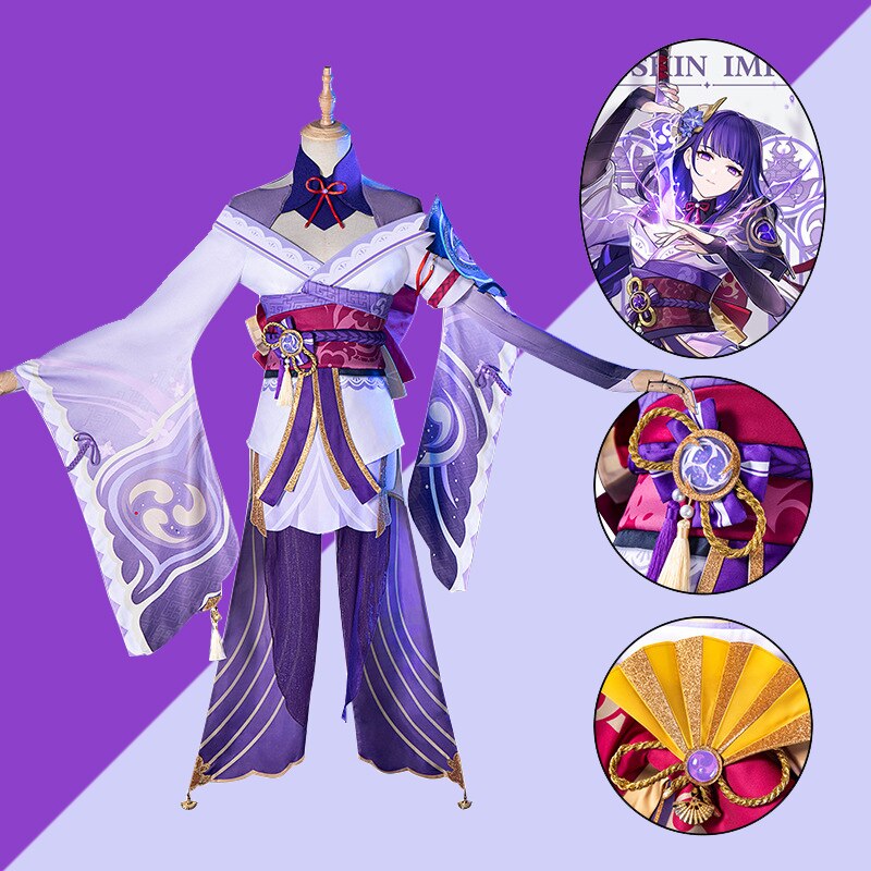  Genshin ROLECOS Impact Raiden Shogun ڽ..