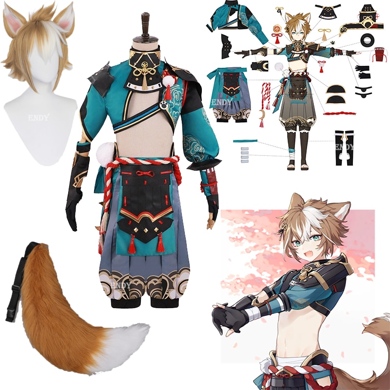 Genshin Impact Gorou Cosplay Costume Gorou Cosplay..