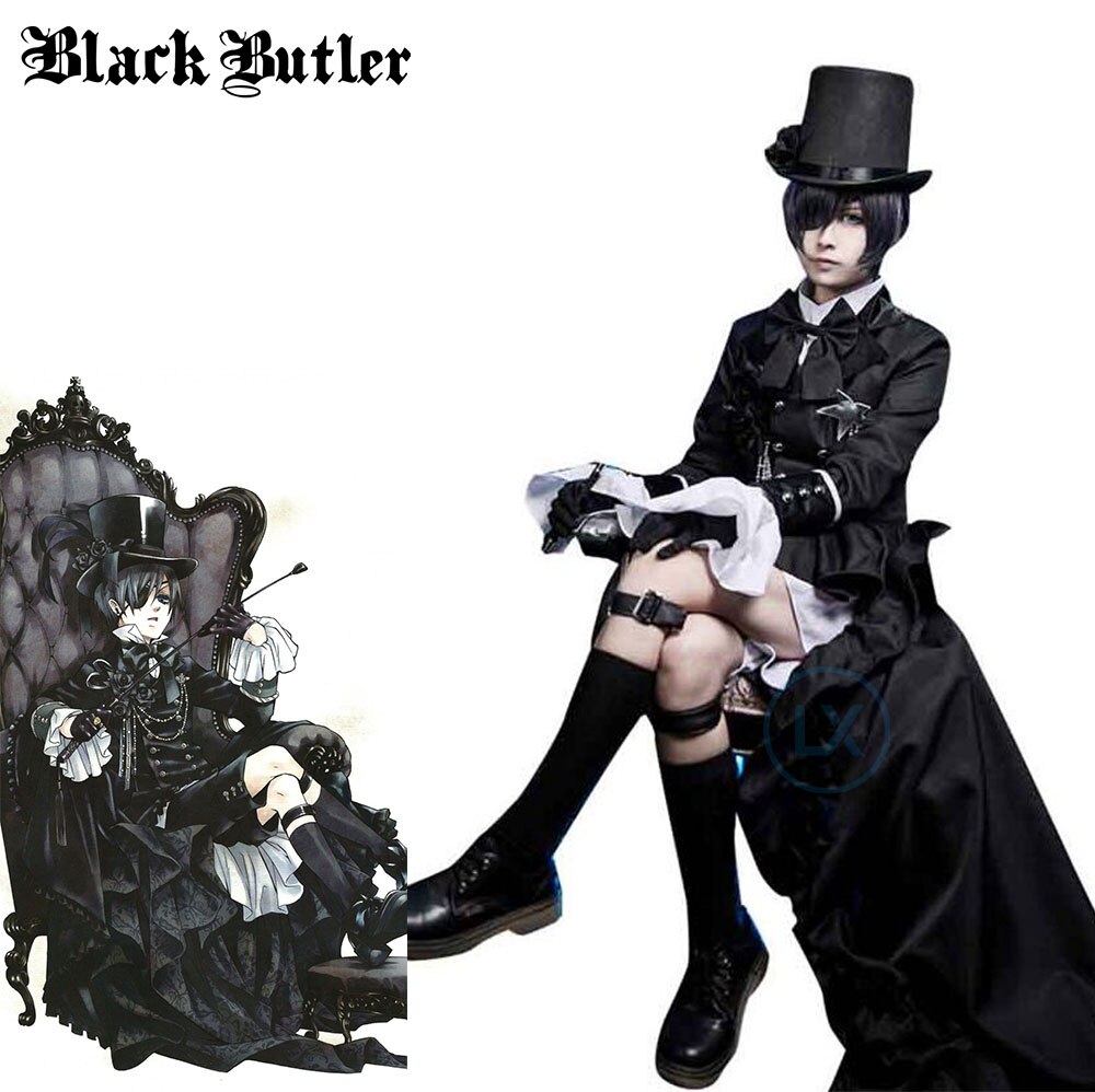 Ciel Phantomhive Cos Ϻ ִϸ̼  Ʋ ڽ..