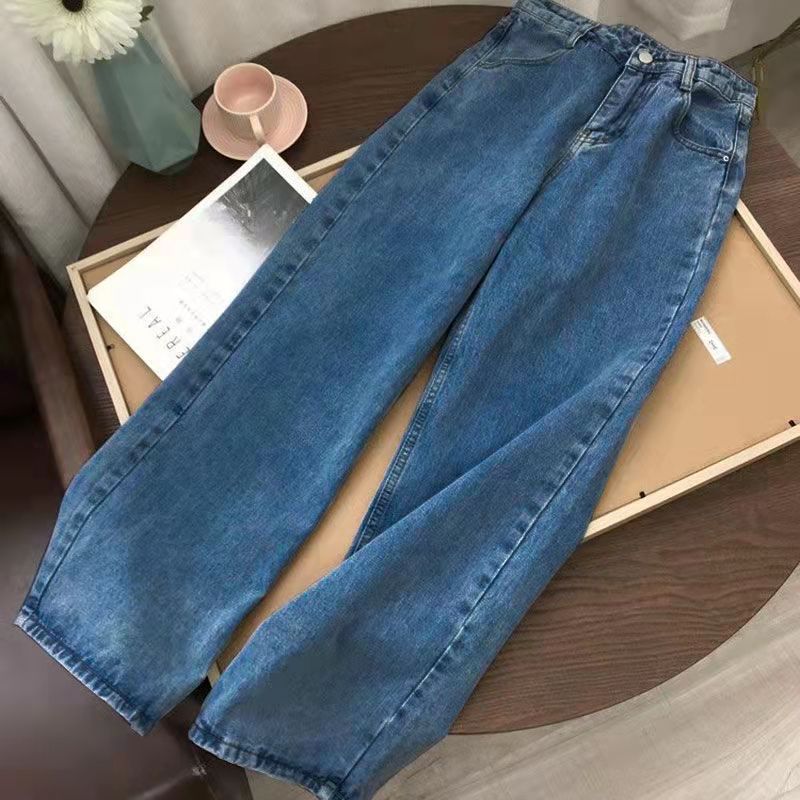 Women&s Jeans Street Casual High W..