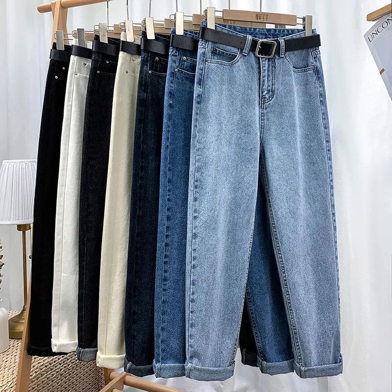 Vintage Straight High Waist Jeans ..